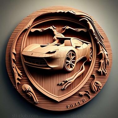 3D модель Ferrari 458 Italia (STL)